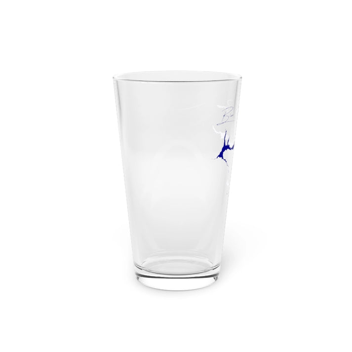 Colorado  Blue  Mesa  Reservoir  16oz  Pint  Glass  front  position  view  from  left  16oz.webp