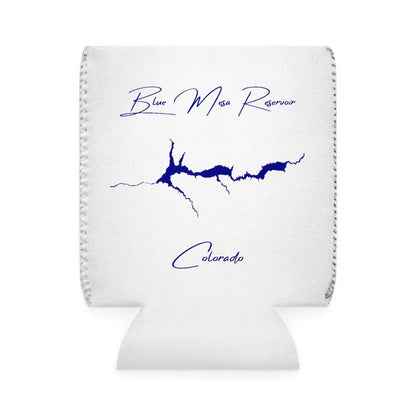 Colorado  Blue  Mesa  Reservoir  Can  Koozie  front  position  view  from  front-1  white.webp