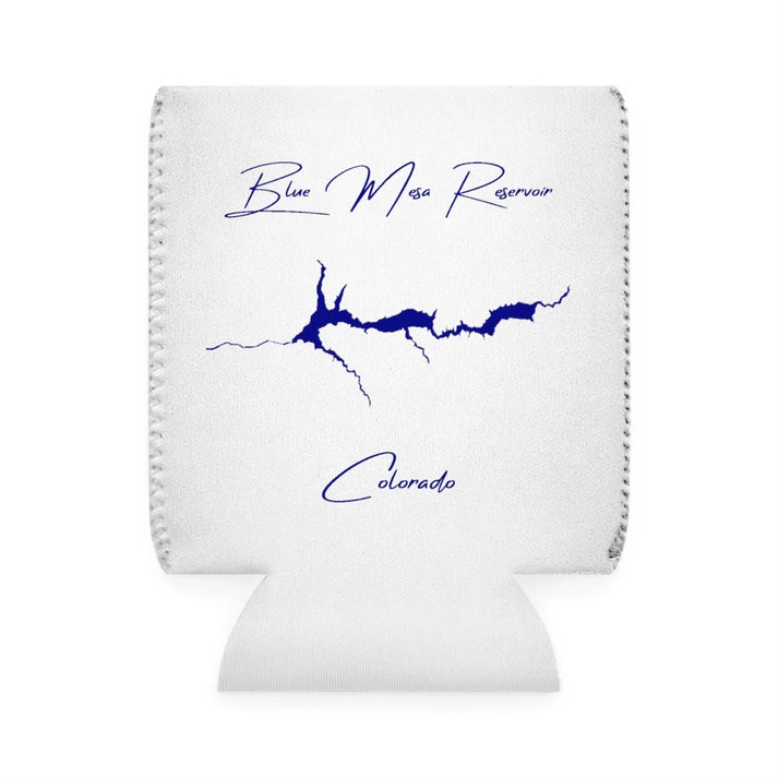 Colorado  Blue  Mesa  Reservoir  Can  Koozie  front  position  view  from  front-1  white.webp