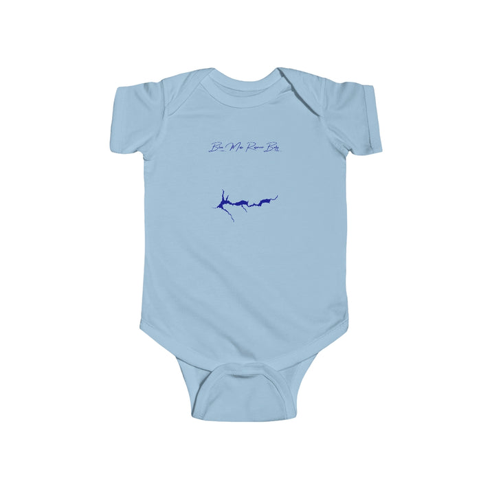 Colorado  Blue  Mesa  Reservoir  Onesie  front  position  view  from  front  light  blue.webp
