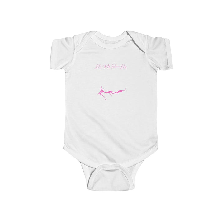 Colorado  Blue  Mesa  Reservoir  Onesie  front  position  view  from  front  white.webp