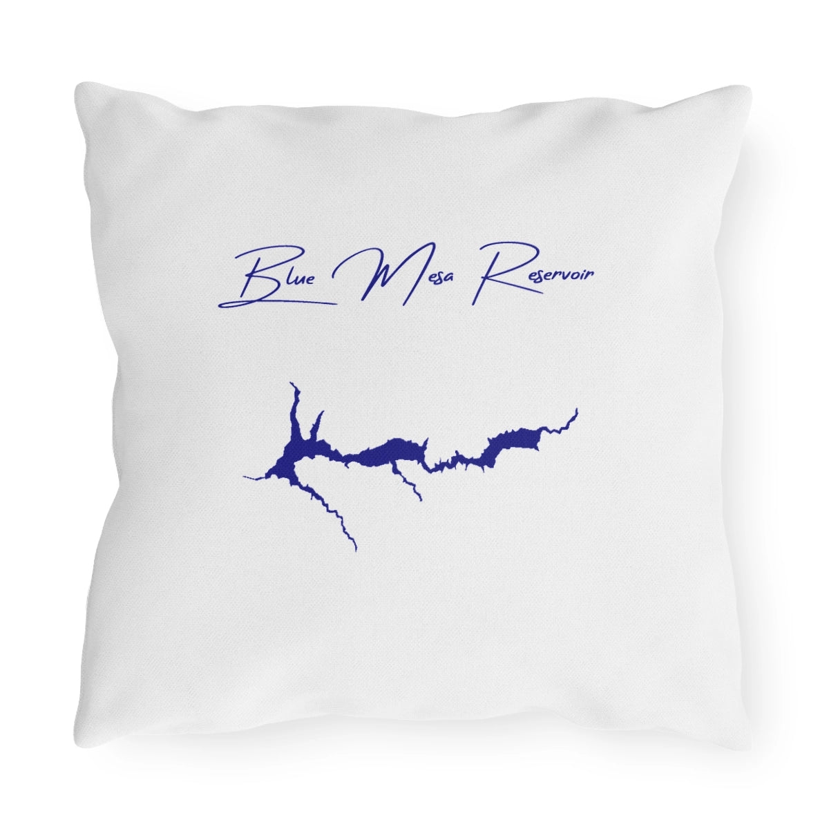 Colorado  Blue  Mesa  Reservoir  Outdoor  Pillow  back  position  view  from  back  16  x  16.webp