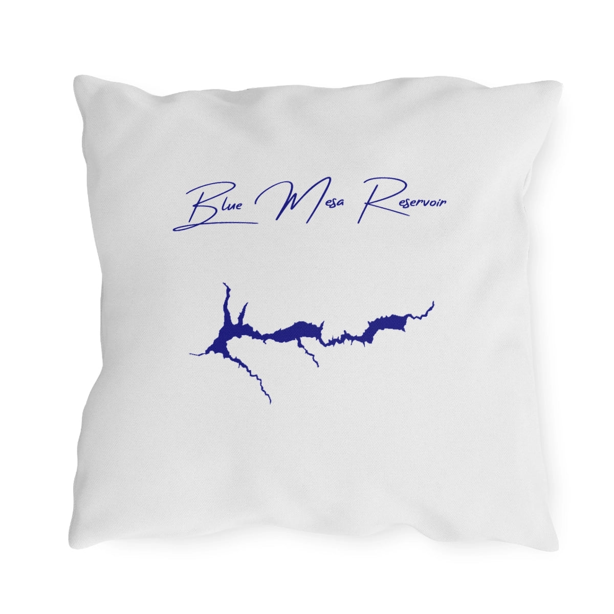 Colorado  Blue  Mesa  Reservoir  Outdoor  Pillow  back  position  view  from  back  18  x  18.webp