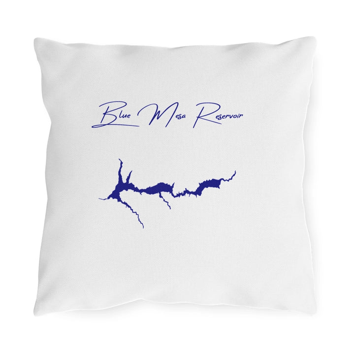 Colorado  Blue  Mesa  Reservoir  Outdoor  Pillow  front  position  view  from  front  16  x  16.webp