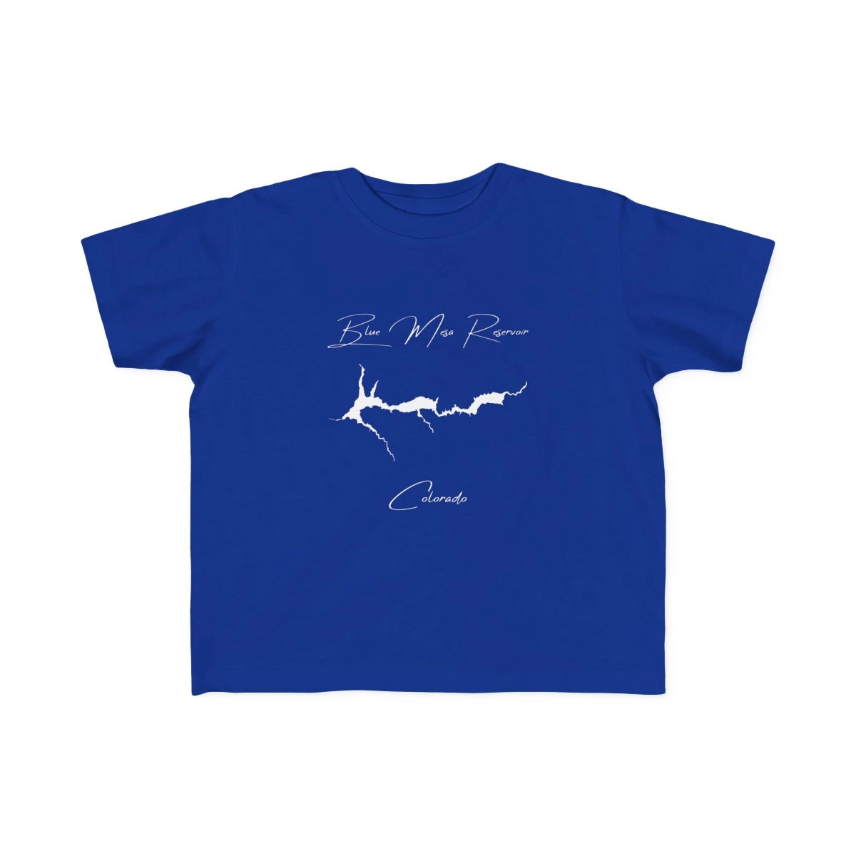 Colorado  Blue  Mesa  Reservoir  Toddler  T-shirt  front  position  view  from  front  royal.webp