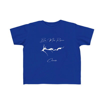 Colorado  Blue  Mesa  Reservoir  Toddler  T-shirt  front  position  view  from  front  royal.webp