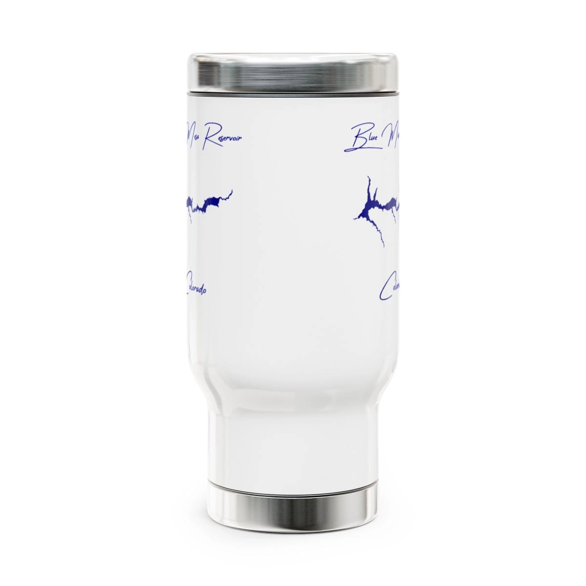 Colorado  Blue  Mesa  Reservoir  Travel  Mug  other  position  view  from  front  14oz.webp