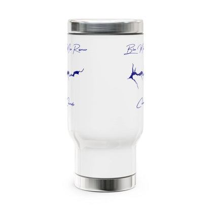 Colorado  Blue  Mesa  Reservoir  Travel  Mug  other  position  view  from  front  14oz.webp