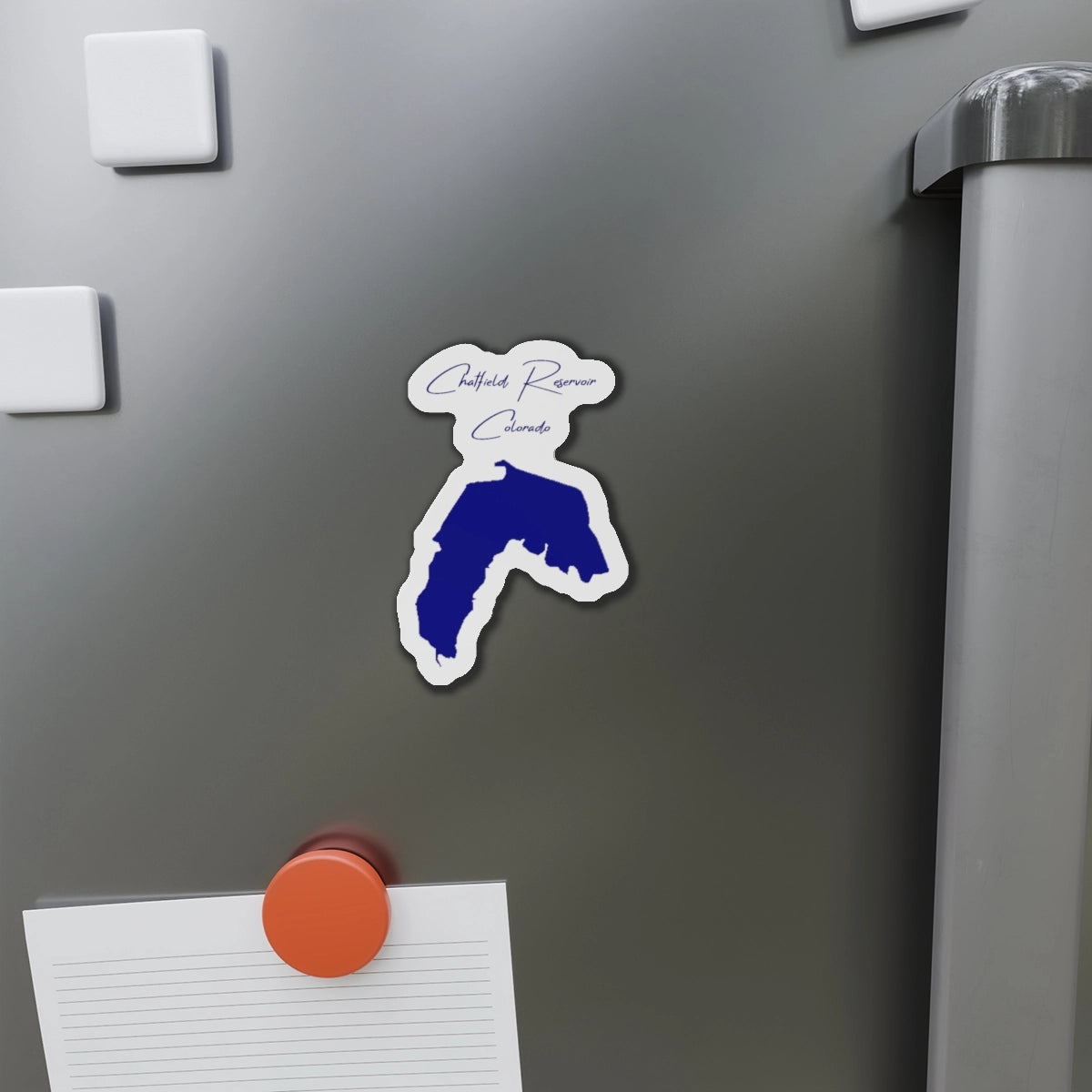 Colorado  Chatfield  Reservoir  Die  Cut  Magnet  front  position  view  from  context-1  4  x  4.webp