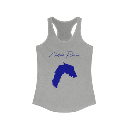 Colorado  Chatfield  Reservoir  Racerback-Tank  front  position  view  from  front  heather  grey.webp
