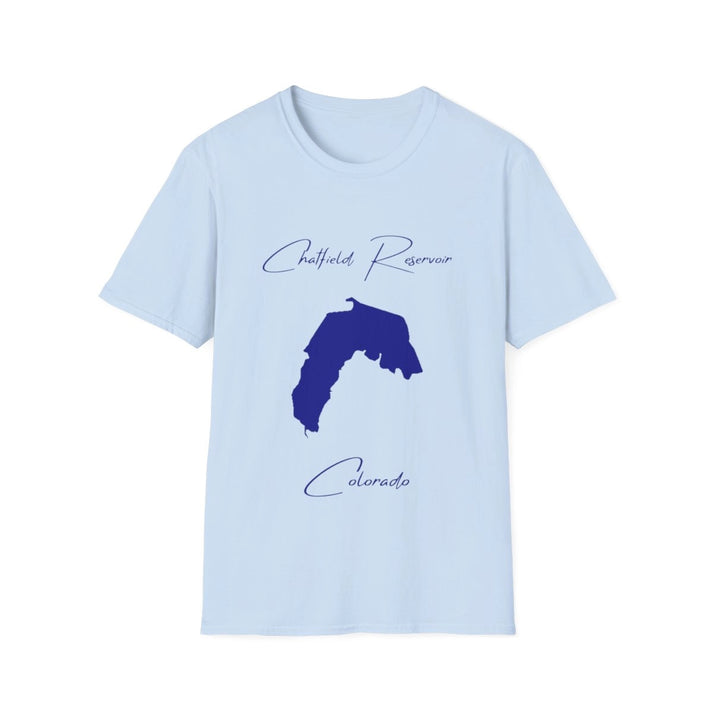 Colorado  Chatfield  Reservoir  T-shirt  front  position  view  from  front  light  blue.webp
