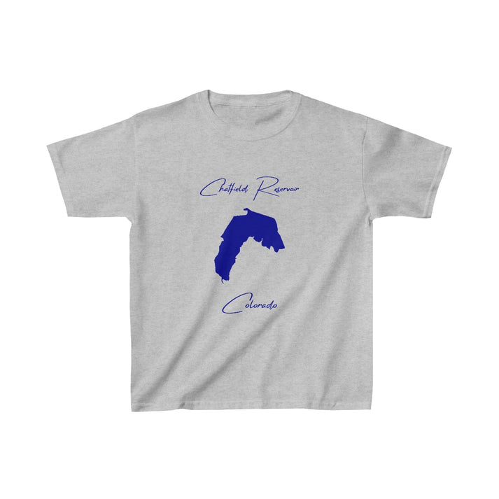 Colorado  Chatfield  Reservoir  Youth  T-shirt  front  position  view  from  front  sport  grey.webp