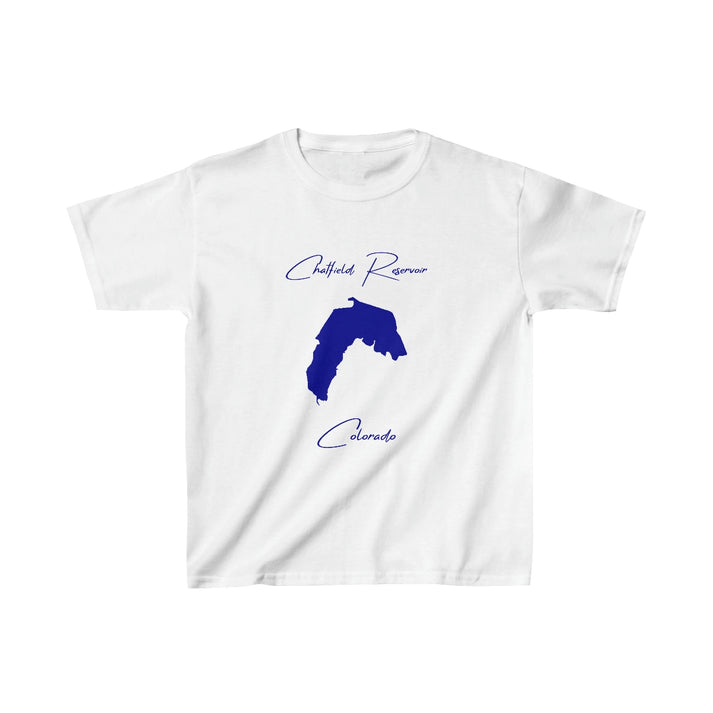 Colorado  Chatfield  Reservoir  Youth  T-shirt  front  position  view  from  front  white.webp