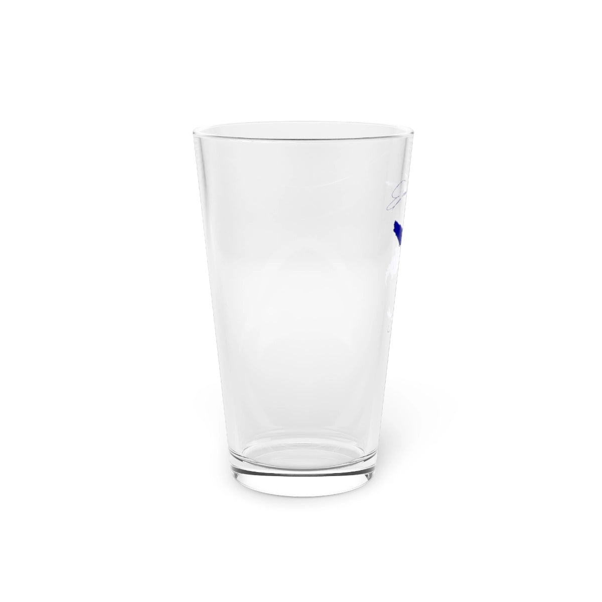 Colorado  Elevenmile  Reservoir  16oz  Pint  Glass  front  position  view  from  left  16oz.webp