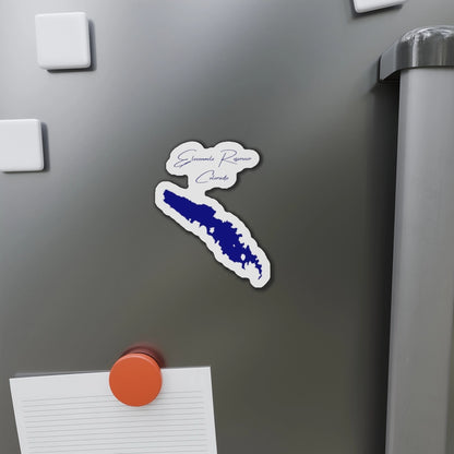 Colorado  Elevenmile  Reservoir  Die  Cut  Magnet  front  position  view  from  context-1  4  x  4.webp