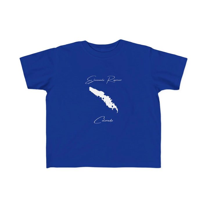 Colorado  Elevenmile  Reservoir  Toddler  T-shirt  front  position  view  from  front  royal.webp
