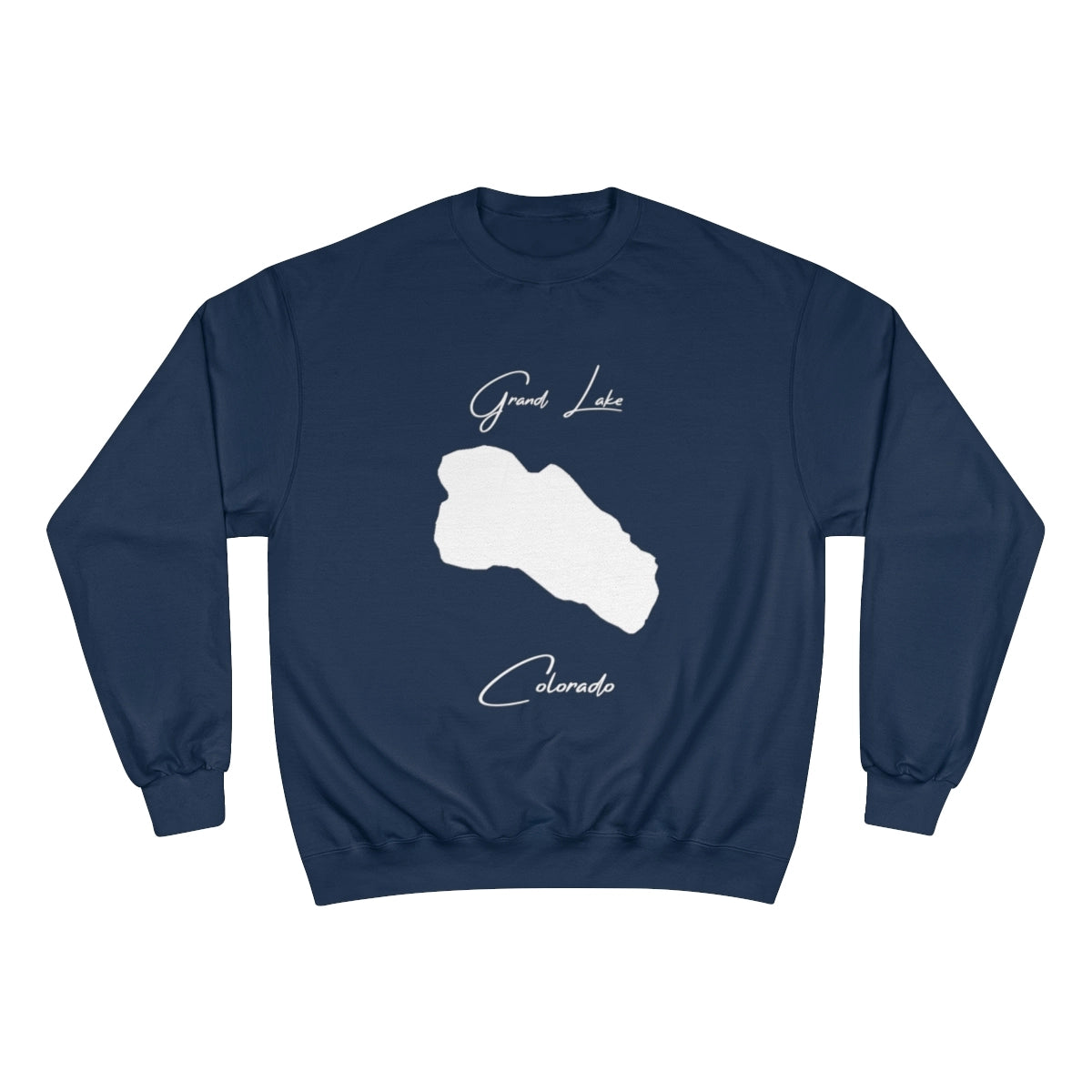 Colorado  Grand  Lake  Sweatshirt  front  position  view  from  front  navy.webp