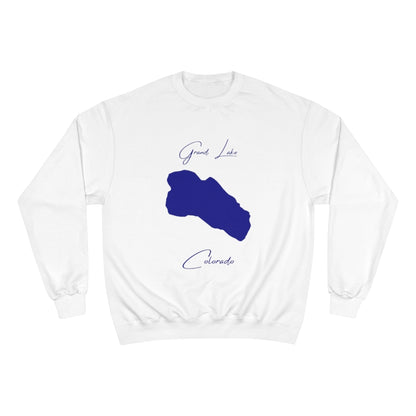 Colorado  Grand  Lake  Sweatshirt  front  position  view  from  front  white.webp