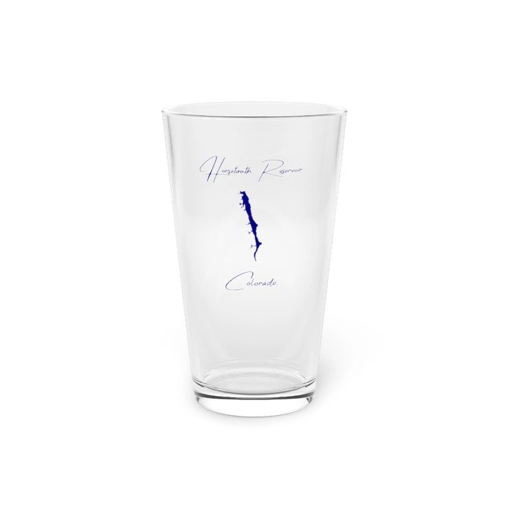 Colorado  Horsetooth  Reservoir  16oz  Pint  Glass  front  position  view  from  front  16oz.webp