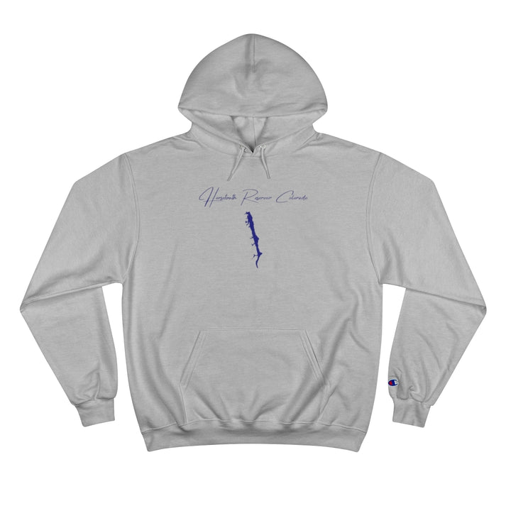 Colorado  Horsetooth  Reservoir  Hoodie  front  position  view  from  front  light  steel.webp