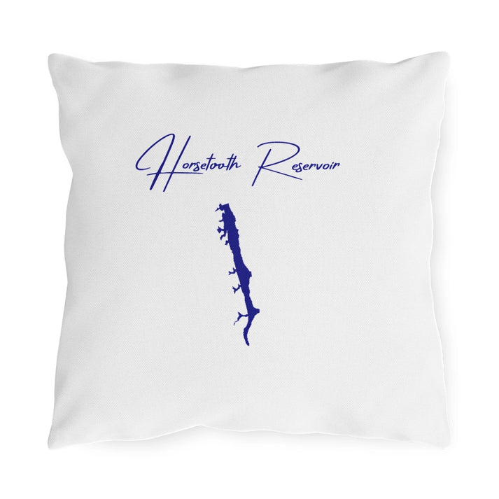 Colorado  Horsetooth  Reservoir  Outdoor  Pillow  front  position  view  from  front  16  x  16.webp