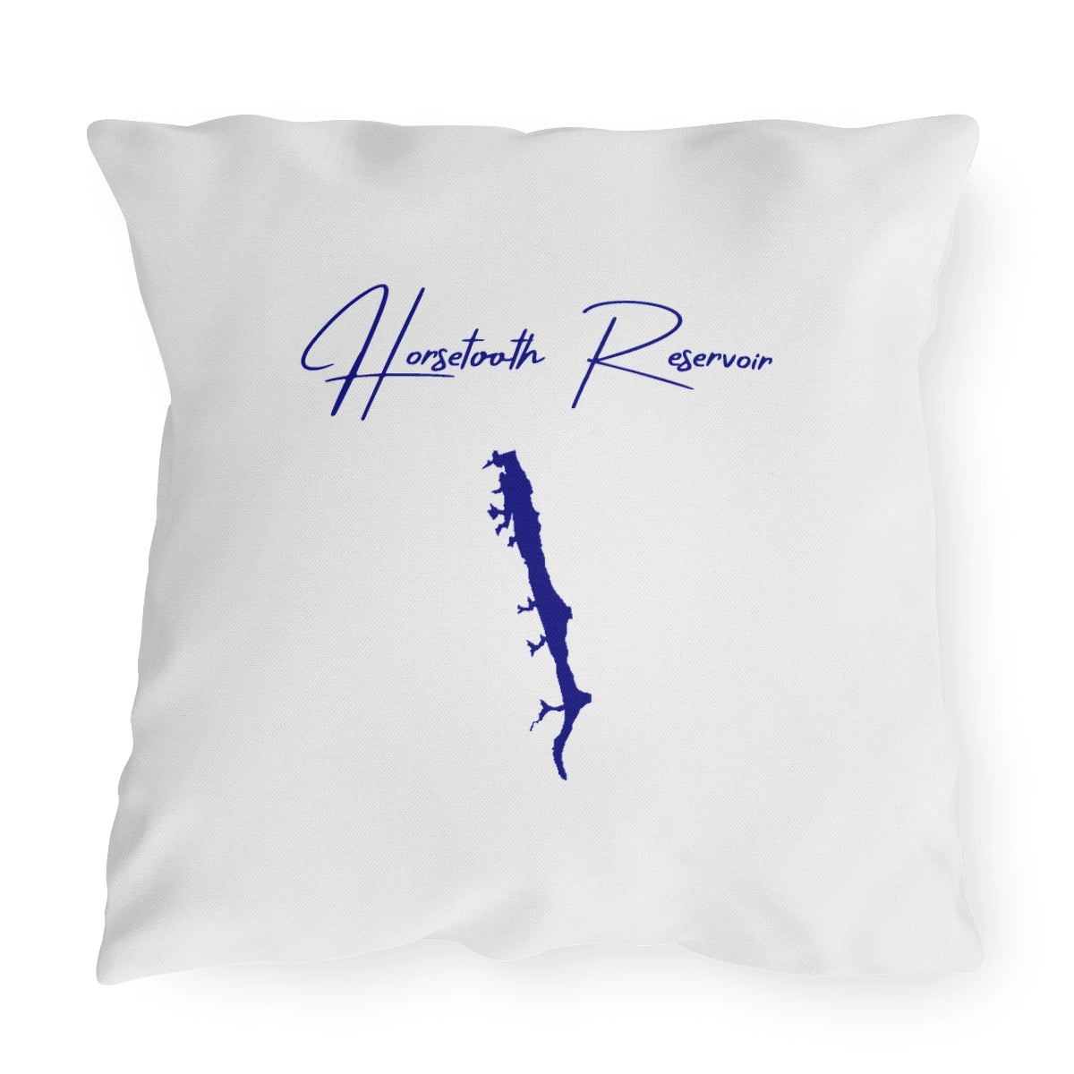 Colorado  Horsetooth  Reservoir  Outdoor  Pillow  front  position  view  from  front  20  x  20.webp