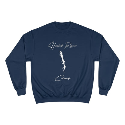 Colorado  Horsetooth  Reservoir  Sweatshirt  front  position  view  from  front  navy.webp