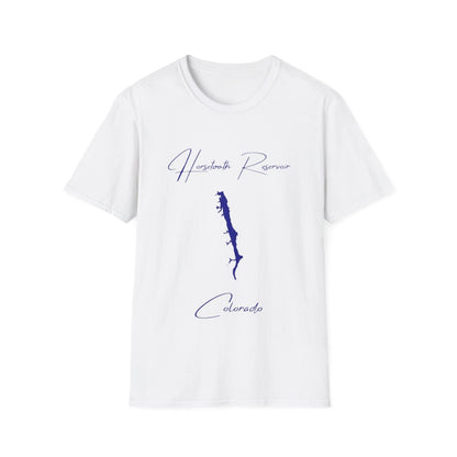 Colorado  Horsetooth  Reservoir  T-shirt  front  position  view  from  front  white.webp