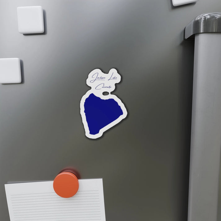 Colorado  Jackson  Lake  Die  Cut  Magnet  front  position  view  from  context-1  4  x  4.webp