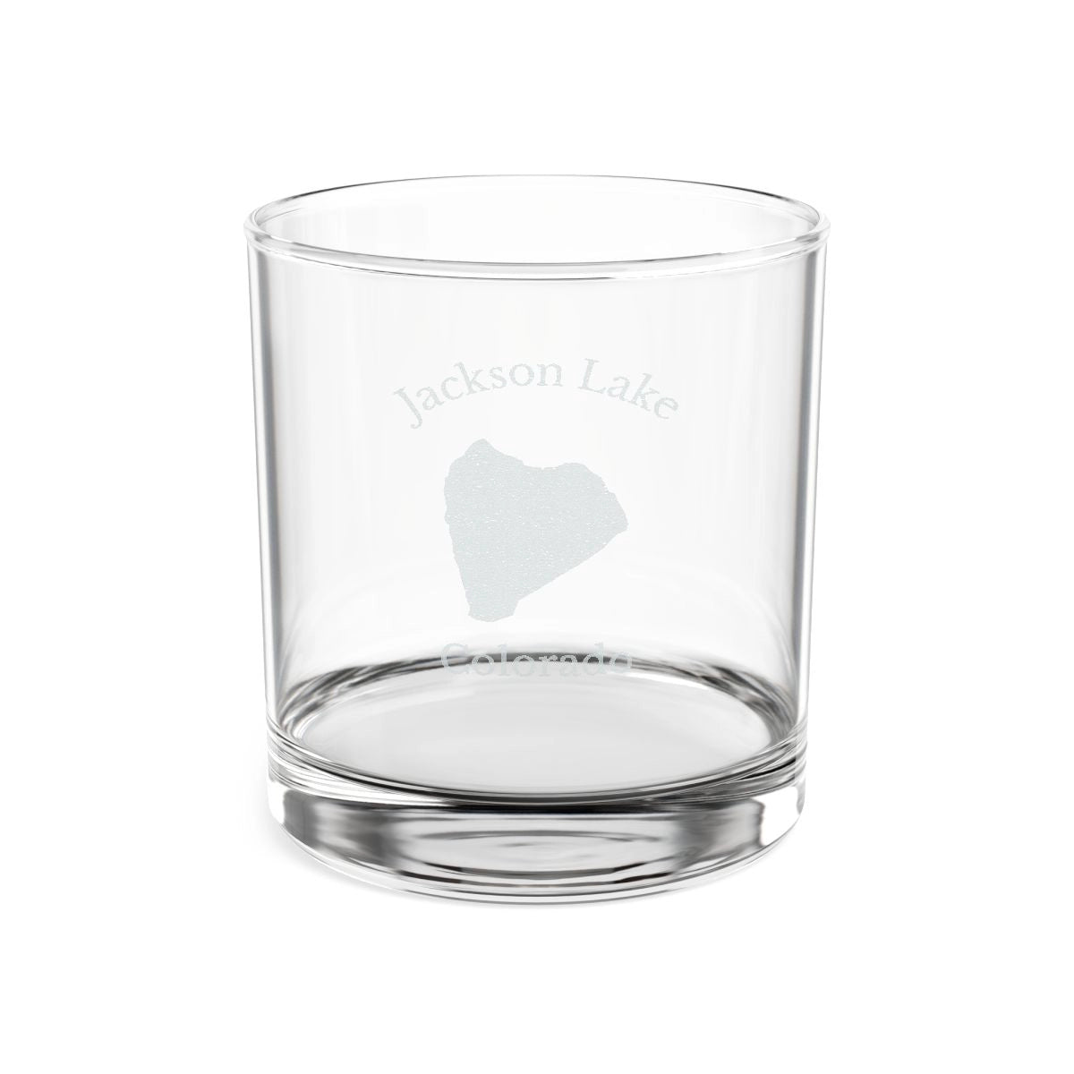 Colorado  Jackson  Lake  Engraved  Whiskey  Glass  other  position  view  from  front  10.5oz.webp