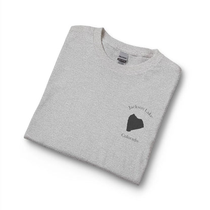 Colorado  Jackson  Lake  Long  Sleeve  Fishing  T-shirt  other  position  view  from  folded  sport  grey.webp