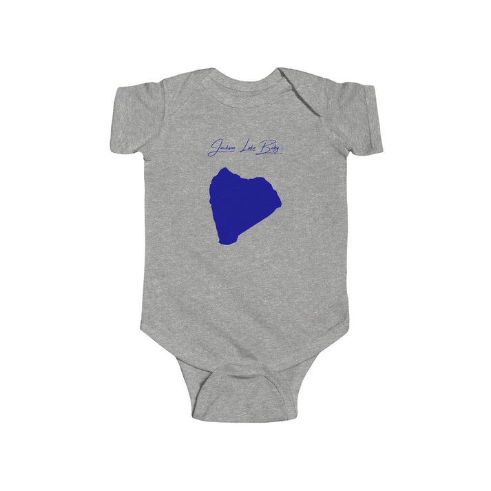 Colorado  Jackson  Lake  Onesie  front  position  view  from  front  heather.webp