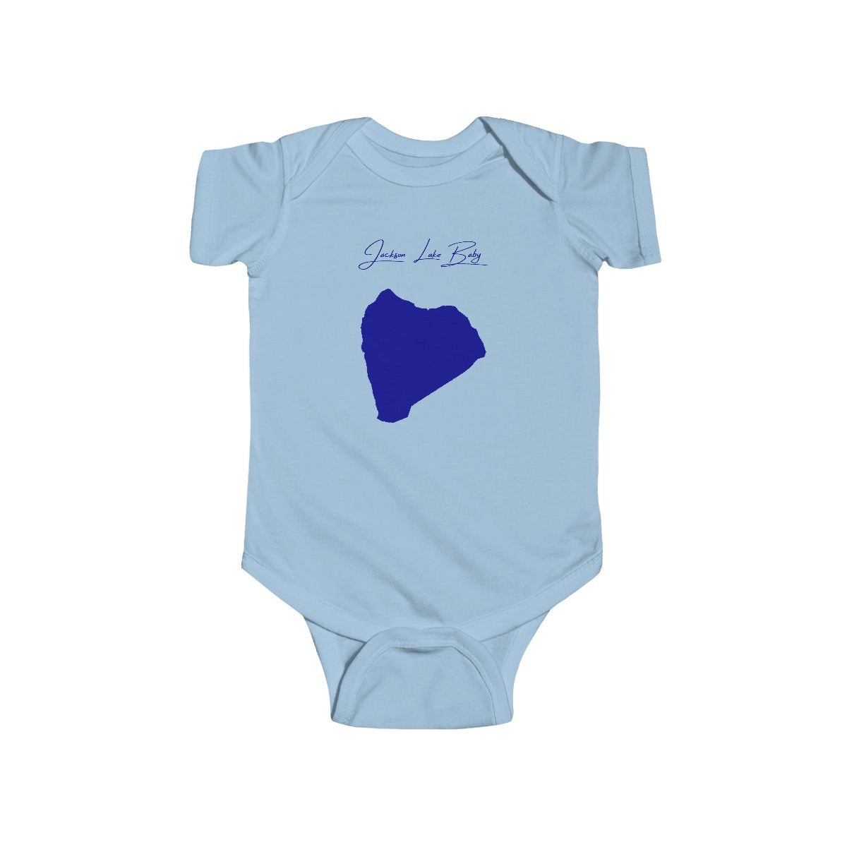 Colorado  Jackson  Lake  Onesie  front  position  view  from  front  light  blue.webp
