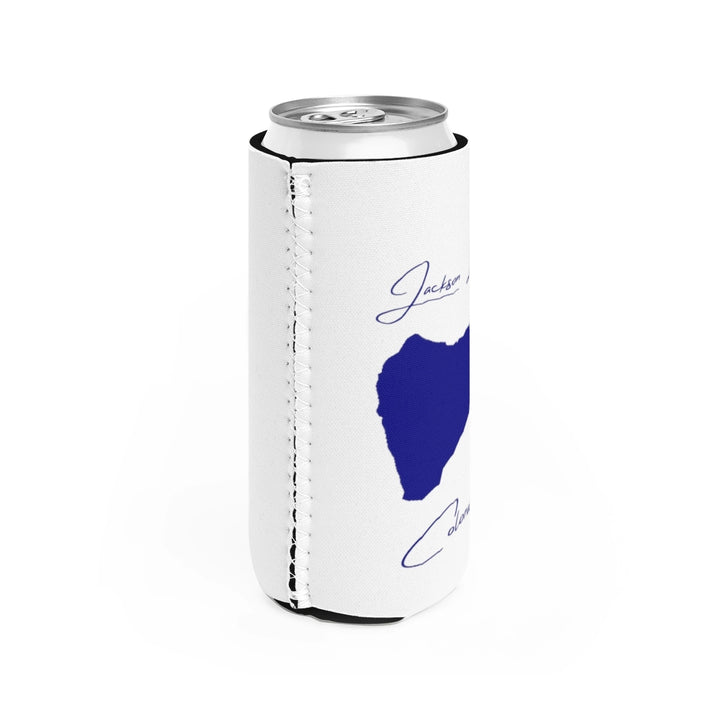 Colorado  Jackson  Lake  Slim  Can  Koozie  all  position  view  from  right  white.webp