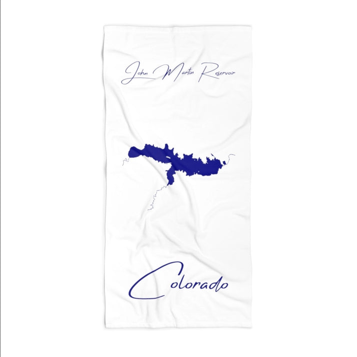 Colorado  John  Martin  Reservoir  Beach  Towel  front  position  view  from  front  36  x  72.webp