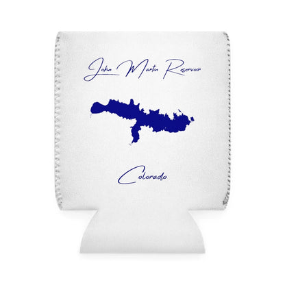Colorado  John  Martin  Reservoir  Can  Koozie  front  position  view  from  front-1  white.webp