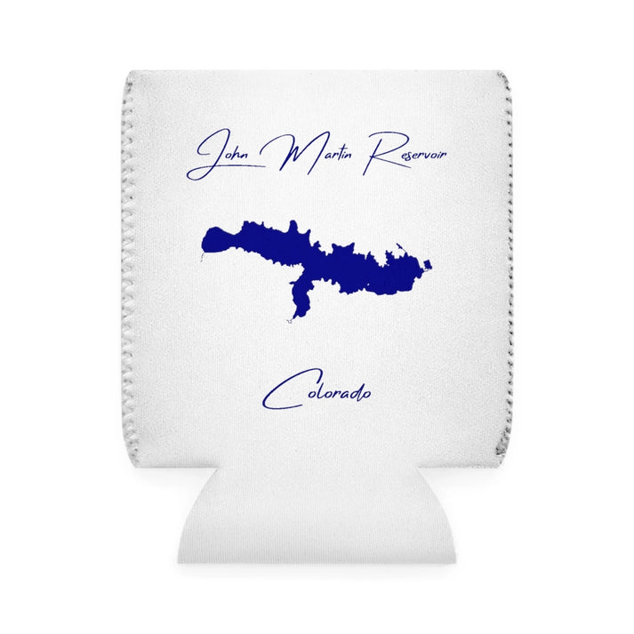 Colorado  John  Martin  Reservoir  Can  Koozie  front  position  view  from  front-1  white.webp