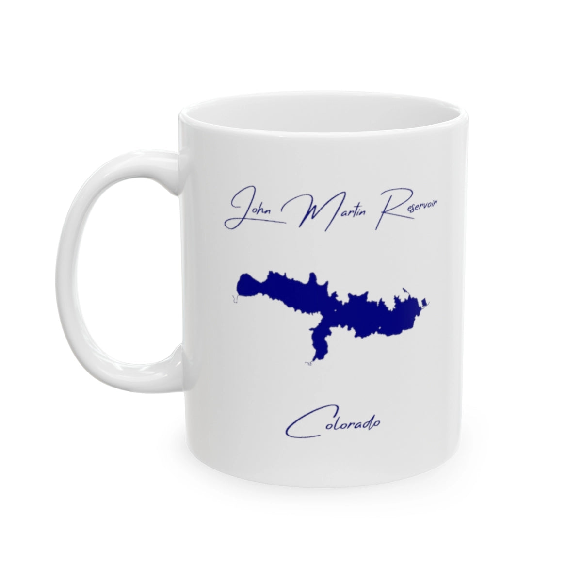 Colorado  John  Martin  Reservoir  Ceramic  Mug  other  position  view  from  left  11oz.webp