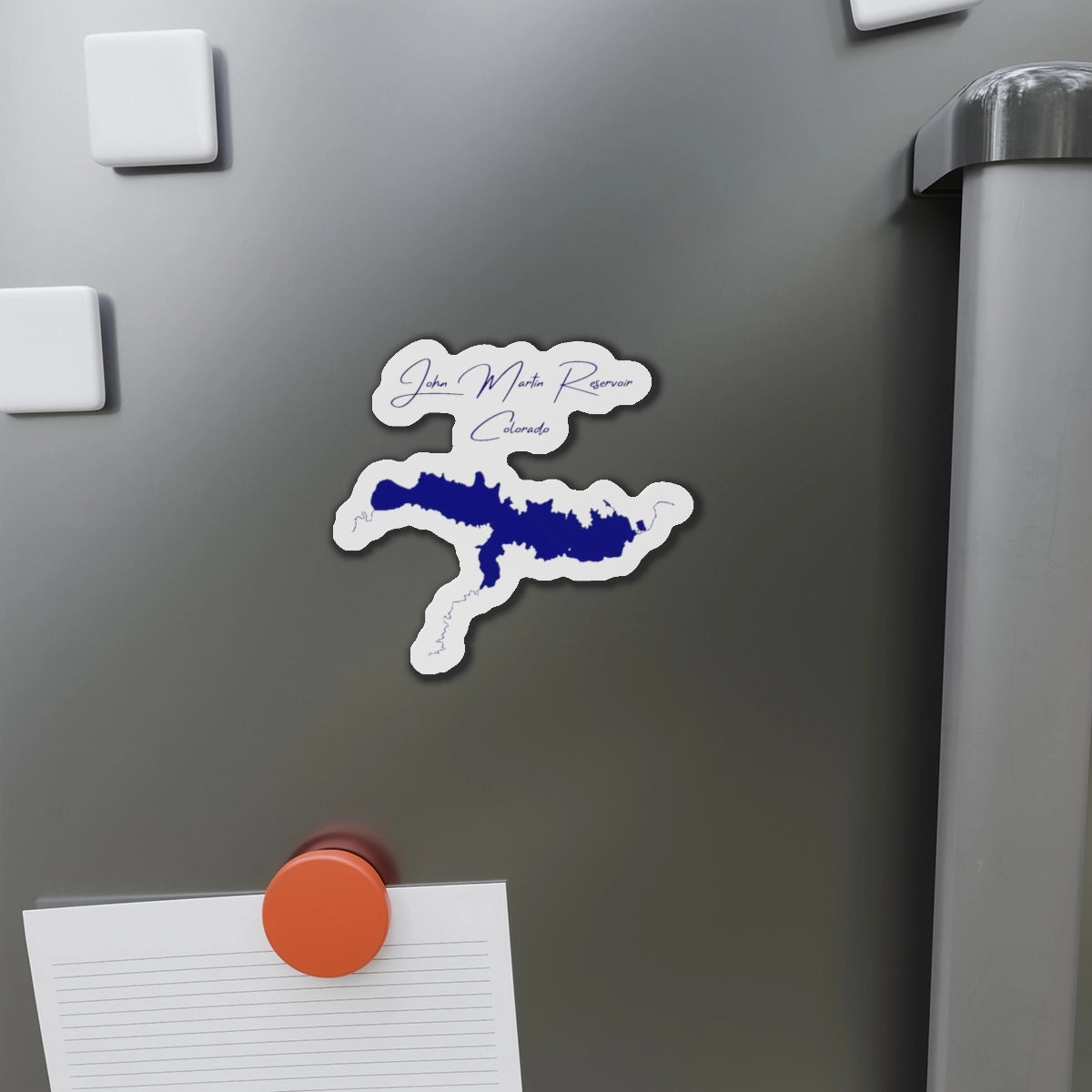 Colorado  John  Martin  Reservoir  Die  Cut  Magnet  front  position  view  from  context-1  4  x  4.webp