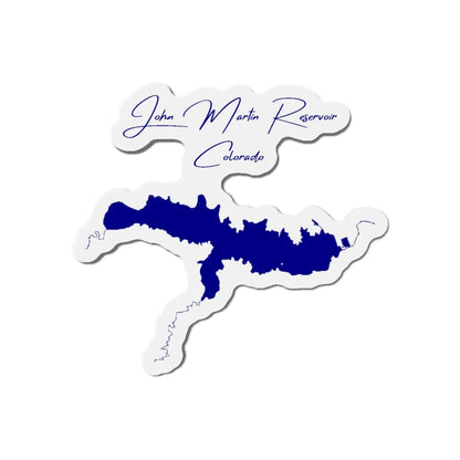 Colorado  John  Martin  Reservoir  Die  Cut  Magnet  front  position  view  from  front  4  x  4.webp