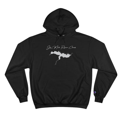 Colorado  John  Martin  Reservoir  Hoodie  front  position  view  from  front  black.webp