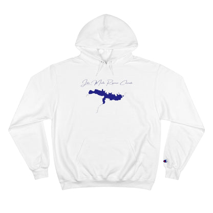 Colorado  John  Martin  Reservoir  Hoodie  front  position  view  from  front  white.webp