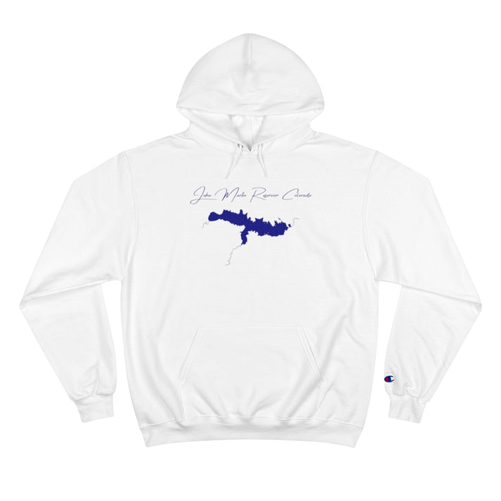 Colorado  John  Martin  Reservoir  Hoodie  front  position  view  from  front  white.webp