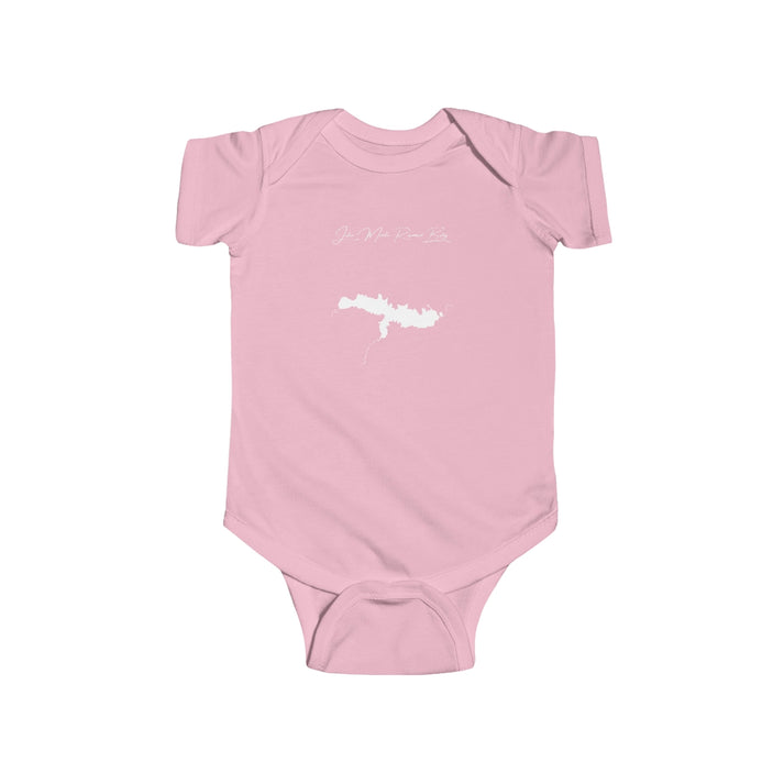 Colorado  John  Martin  Reservoir  Onesie  front  position  view  from  front  pink.webp