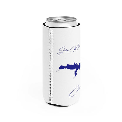 Colorado  John  Martin  Reservoir  Slim  Can  Koozie  all  position  view  from  right  white.webp