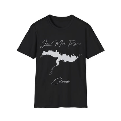 Colorado  John  Martin  Reservoir  T-shirt  front  position  view  from  front  black.webp