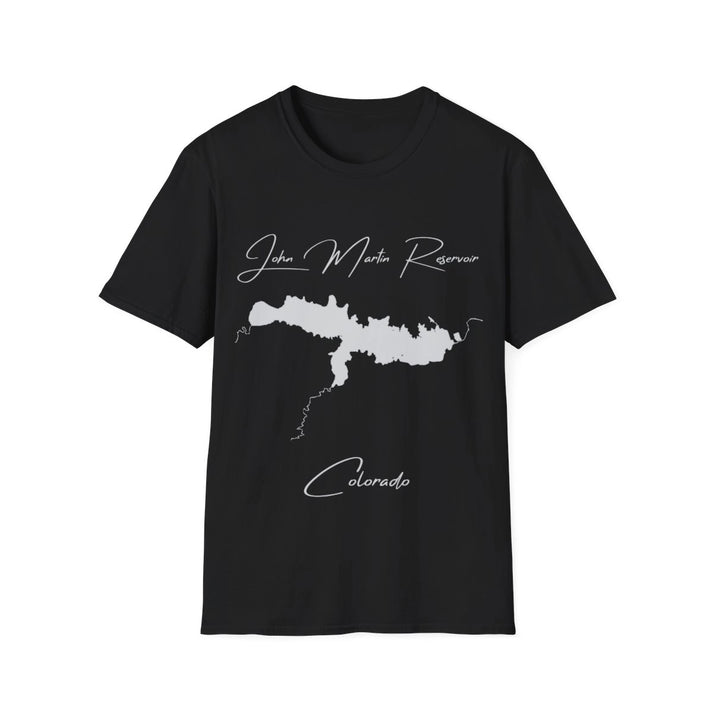 Colorado  John  Martin  Reservoir  T-shirt  front  position  view  from  front  black.webp