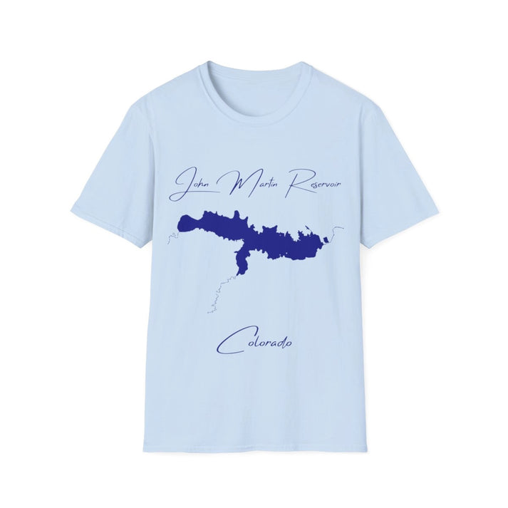 Colorado  John  Martin  Reservoir  T-shirt  front  position  view  from  front  light  blue.webp