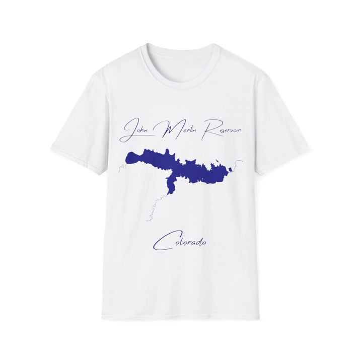 Colorado  John  Martin  Reservoir  T-shirt  front  position  view  from  front  white.webp