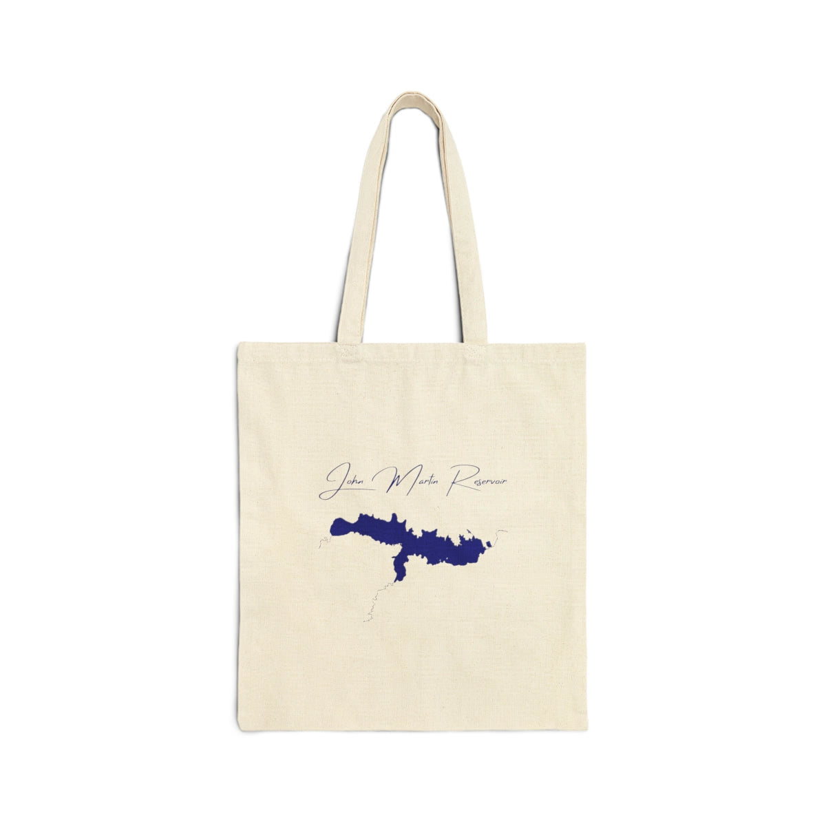 Colorado  John  Martin  Reservoir  Tote  Bag  back  position  view  from  back  15  x  16.webp